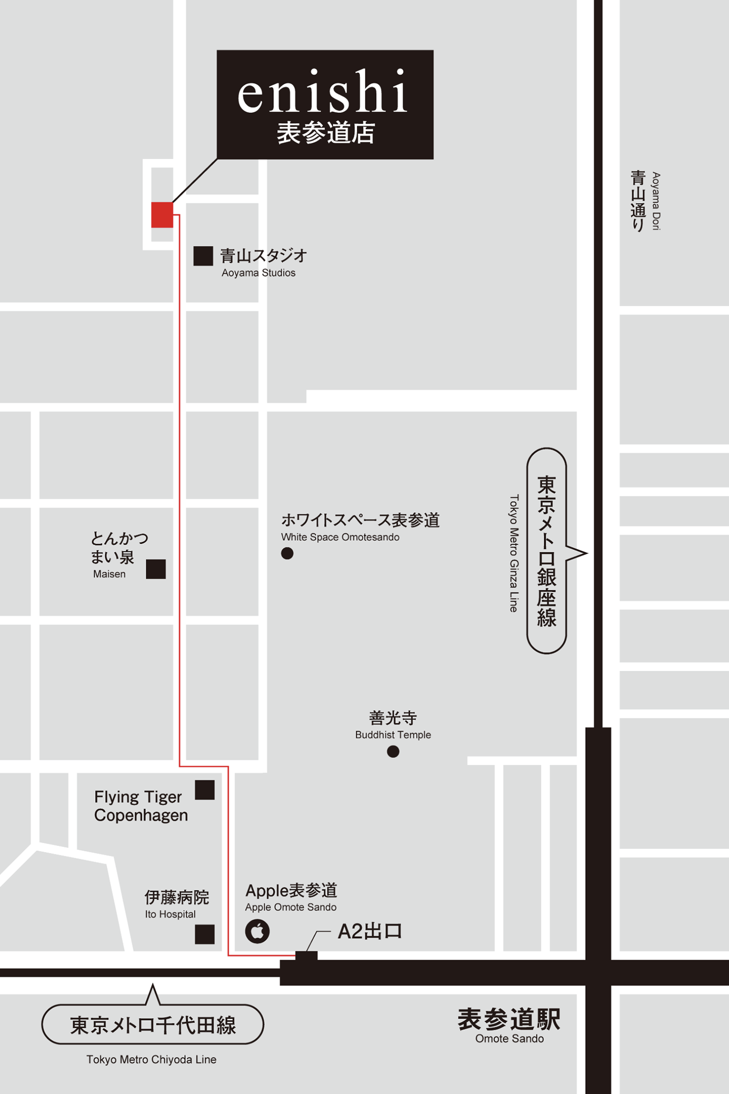 東京工房の地図