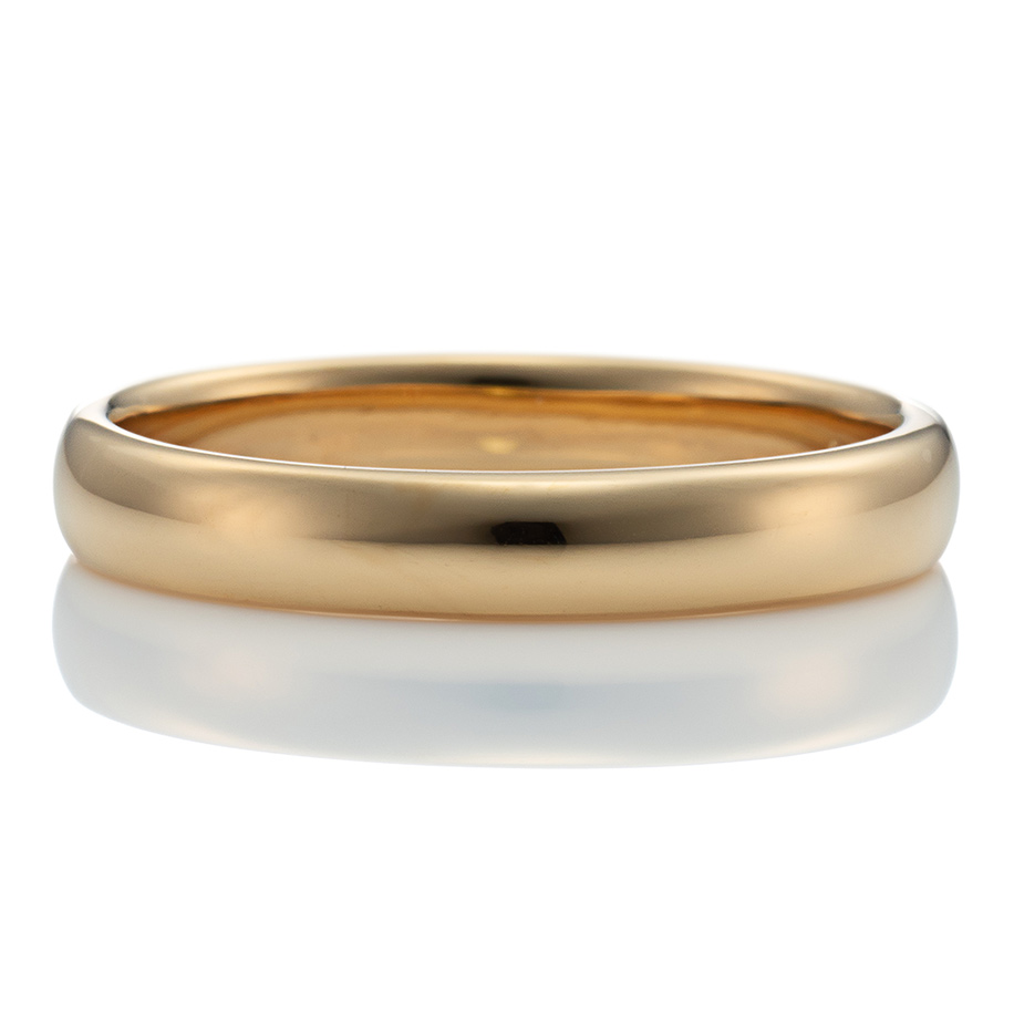 手作り結婚指輪　ゴールド　シンプル